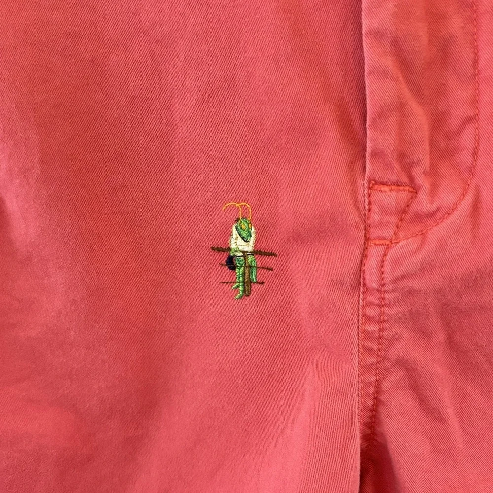 Polo Ralph Lauren‎ Cricket Embroidered Chino Shorts Mens 40x9 Red Pickleball